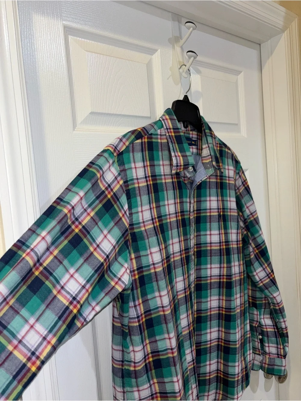 Polo Ralph Lauren plaid flannel button-down shirt SZ XXL​ - Picture 4 of 13